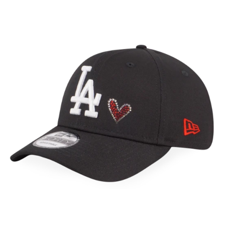 AKSESORIS SNEAKERS NEW ERA 940 Los Angeles Dodgers MLB Heart Swarovski Cap