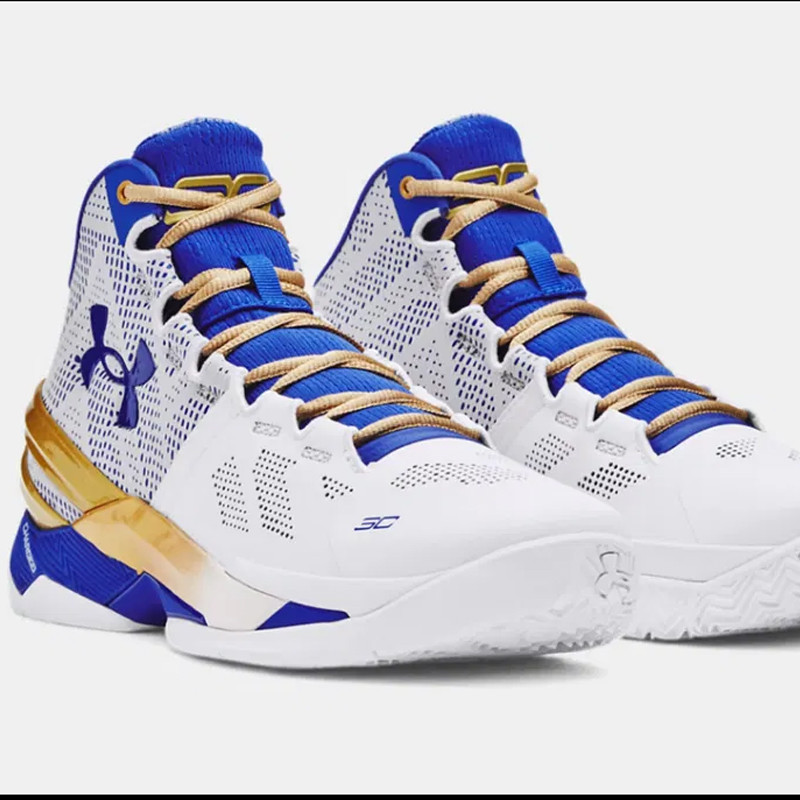 SEPATU BASKET UNDER ARMOUR Curry 2 Retro Gold Rings