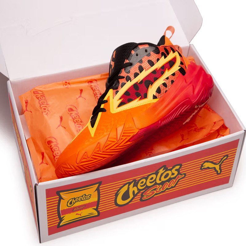 SEPATU BASKET PUMA Scoot Zeros X Cheetos 'Flamin' Hot'