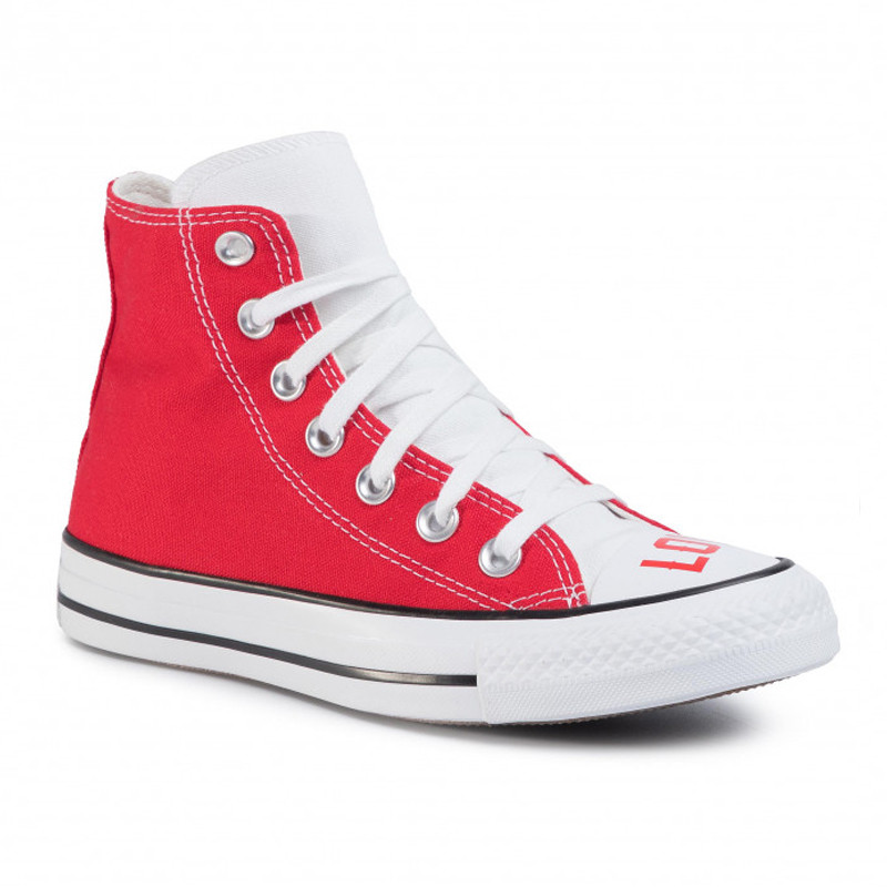 SEPATU SNEAKERS CONVERSE Wmns Chuck Taylor All Star Love Fearlessly Canvas High