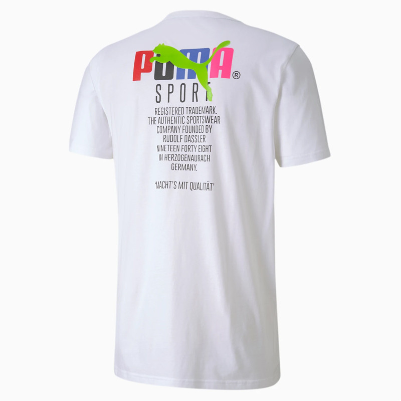 BAJU SNEAKERS PUMA Graphic Tailored for Sport Tee