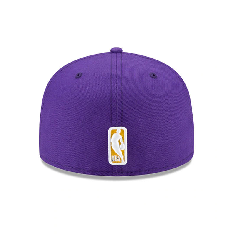 TOPI SNEAKERS NEW ERA Los Angeles Lakers 17x Champs 59fifty Fitted Cap