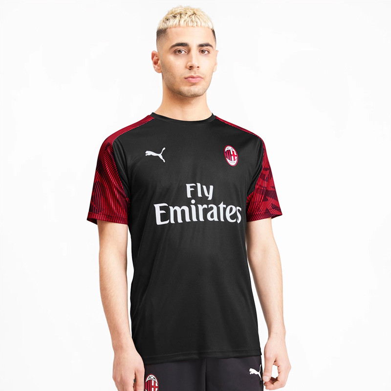 BAJU FOOTBALL PUMA AC Milan Short Sleeve Jersey