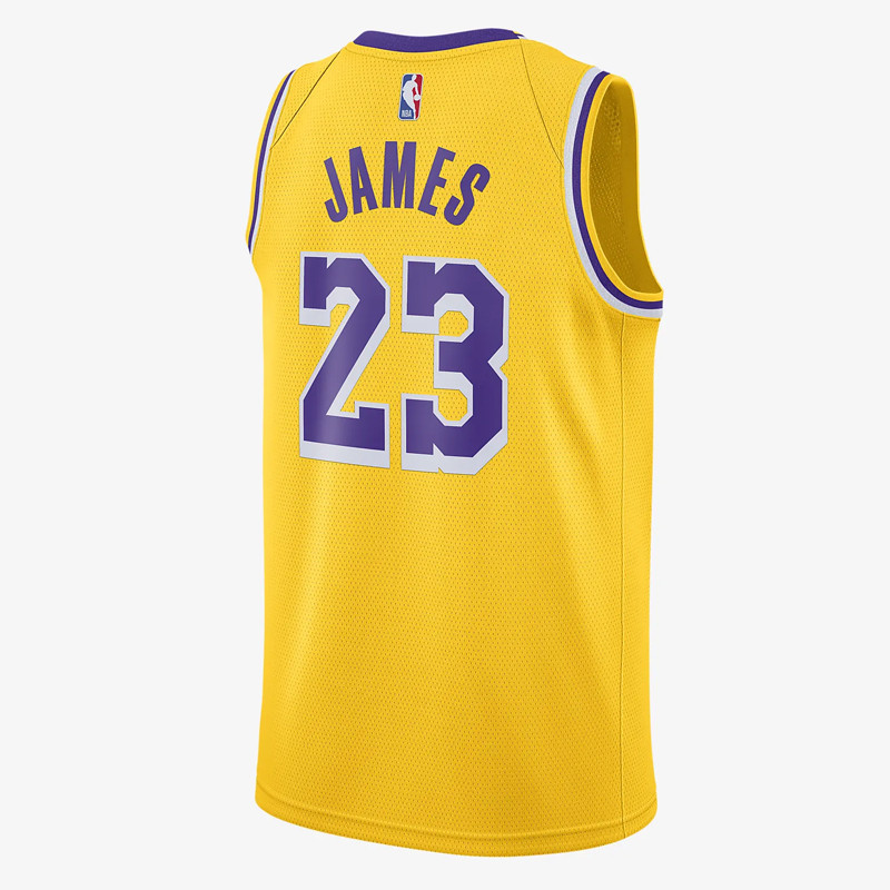 BAJU BASKET NIKE LeBron James Lakers Icon Edition Authentic Jersey