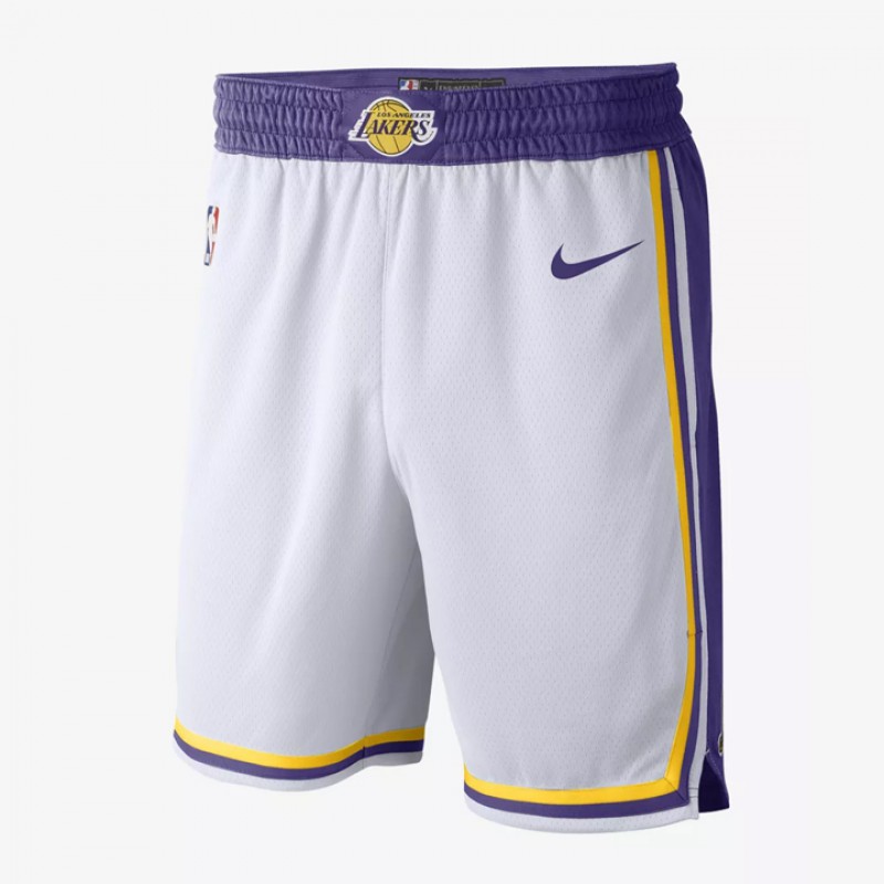 CELANA BASKET NIKE Los Angeles Lakers Association Edition Swingman Shorts