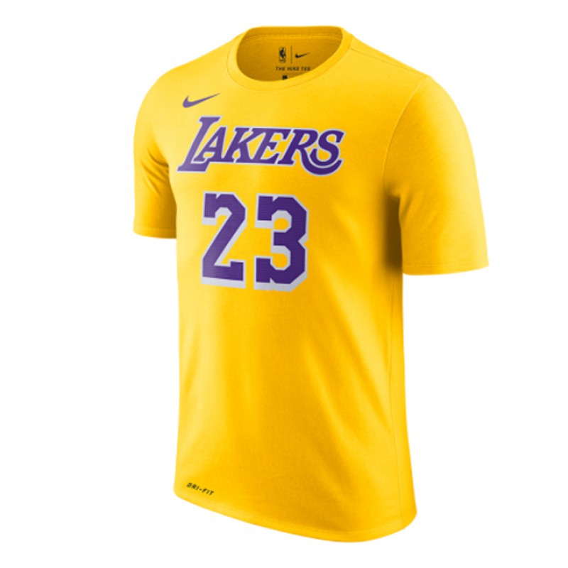 BAJU BASKET NIKE LeBron James Los Angeles Lakers Icon Edition Tee