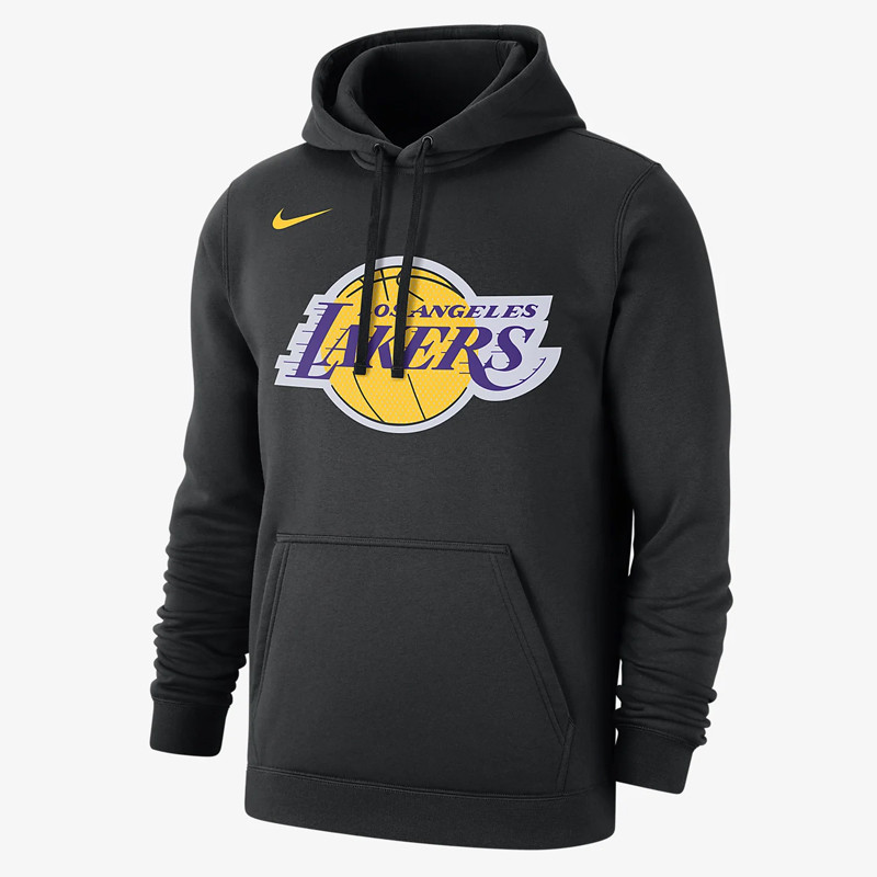 BAJU BASKET NIKE Los Angeles Lakers Logo Fleece Pullover Hoodie