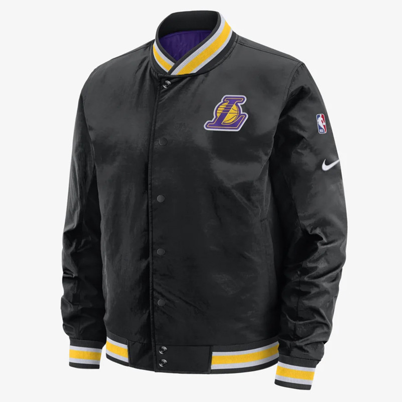 BAJU BASKET NIKE Los Angeles Lakers Courtside Reversible Jacket
