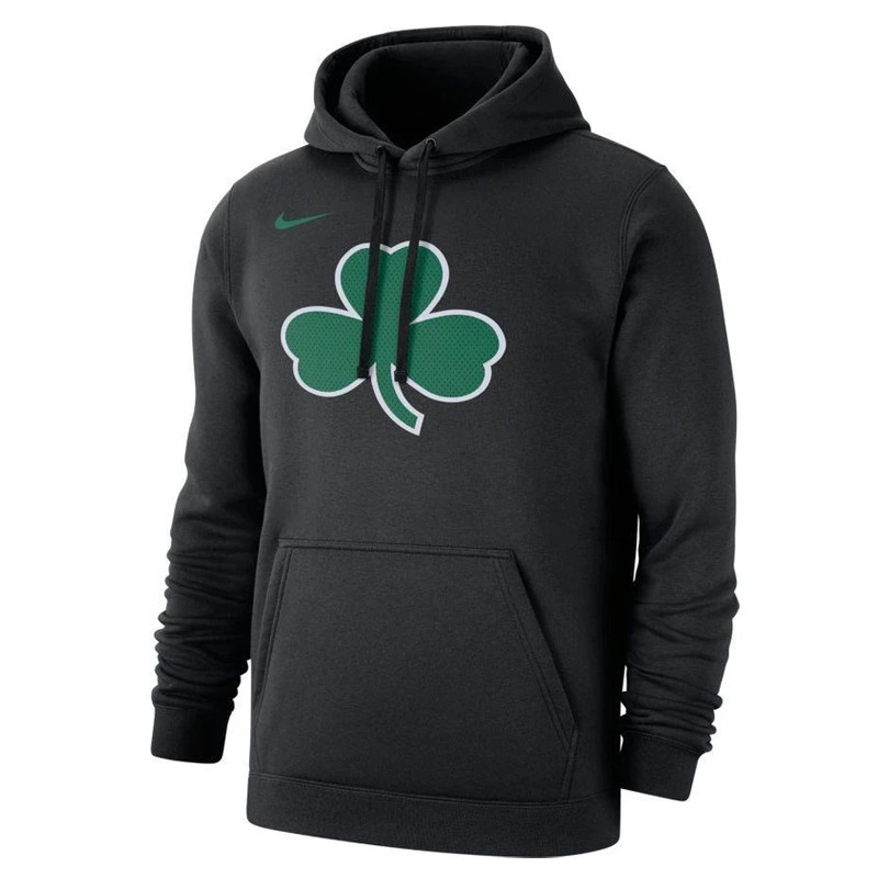 BAJU BASKET NIKE NBA Boston Celtics Logo Fleece Pullover Hoodie