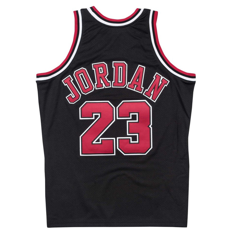 BAJU BASKET MITCHELL N NESS Michael Jordan '97 Alternate Chicago Bulls Authentic Jersey