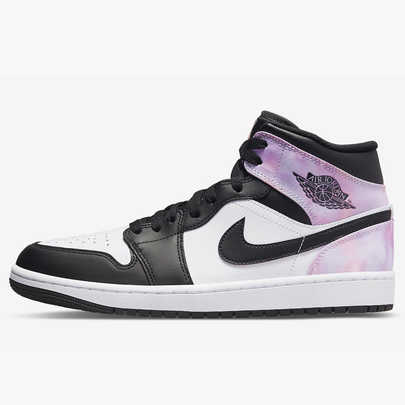 SEPATU SNEAKERS AIR JORDAN AJ 1 Mid Tie Dye