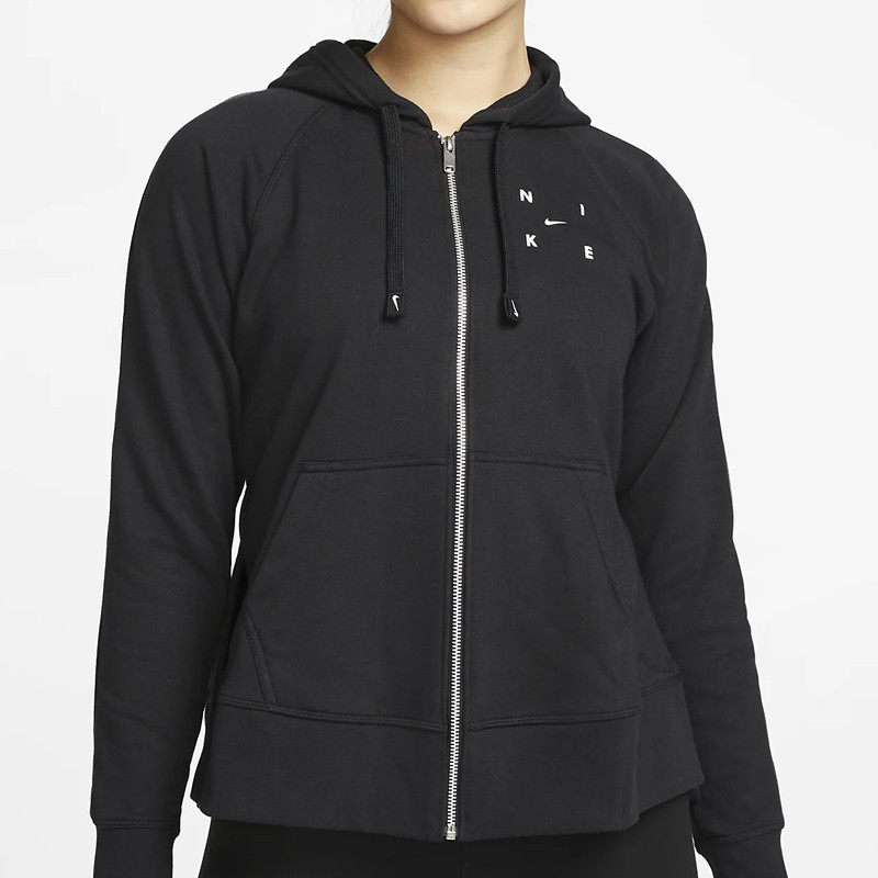 BAJU TRAINING NIKE Wmns Dri-FIT Get Fit Full-Zip Graphic Hoodie