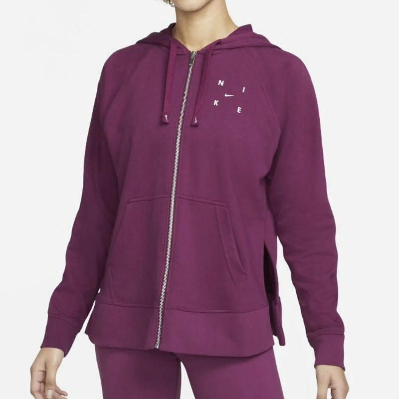 BAJU TRAINING NIKE Wmns Dri-FIT Get Fit Full-Zip Graphic Hoodie