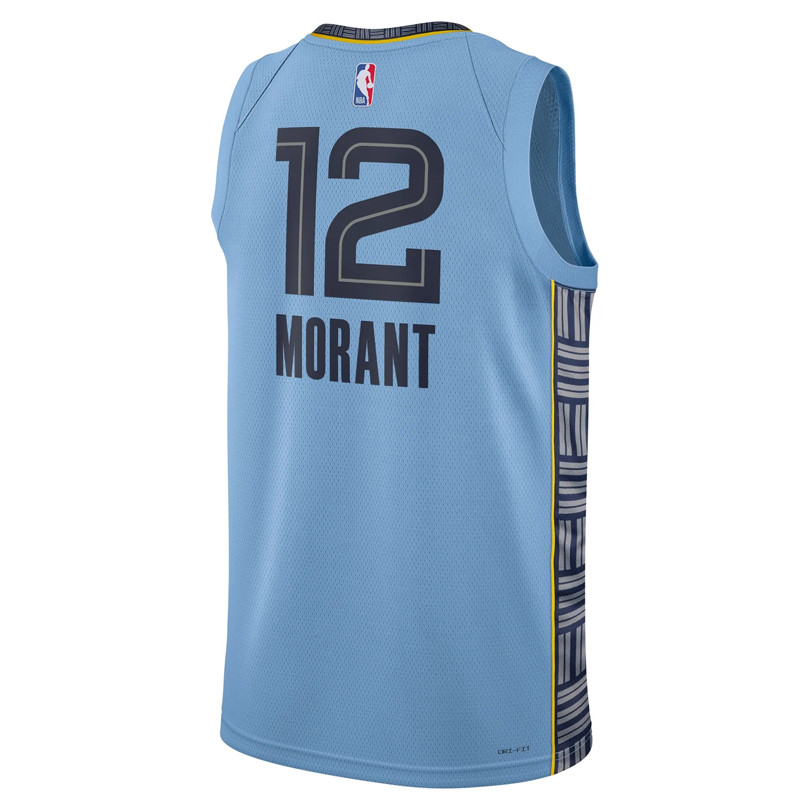 BAJU BASKET AIR JORDAN Ja Morant Memphis Grizzlies Statement Edition Swingman Jersey