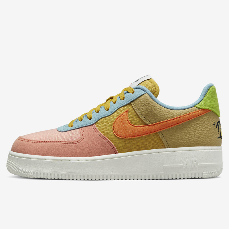 SEPATU SNEAKERS NIKE Air Force 1 Low '07 LV8 Next Nature Sun Club