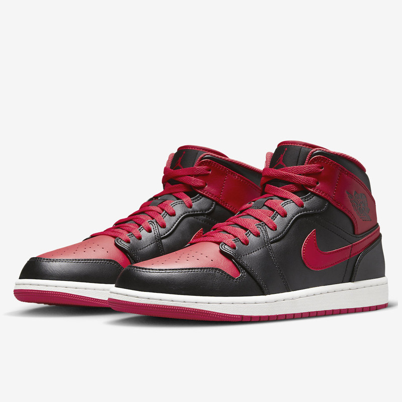 SEPATU SNEAKERS AIR JORDAN AJ 1 Mid Alternate Bred