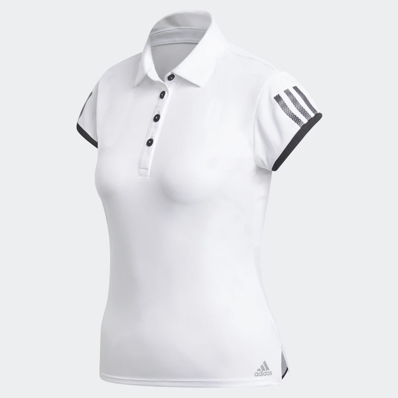 BAJU TENNIS ADIDAS Wmns Club 3-Stripes Polo Shirt