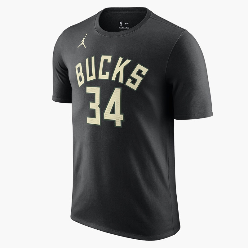 BAJU BASKET AIR JORDAN Milwaukee Bucks Antetokounmpo Statement Edition Tee