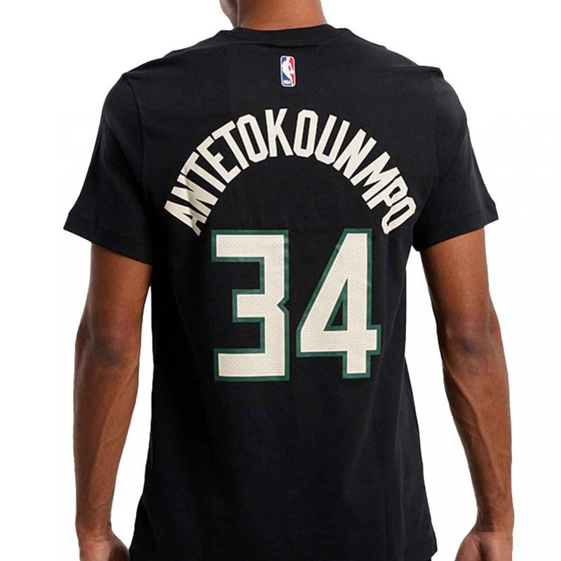 BAJU BASKET AIR JORDAN Milwaukee Bucks Antetokounmpo Statement Edition Tee