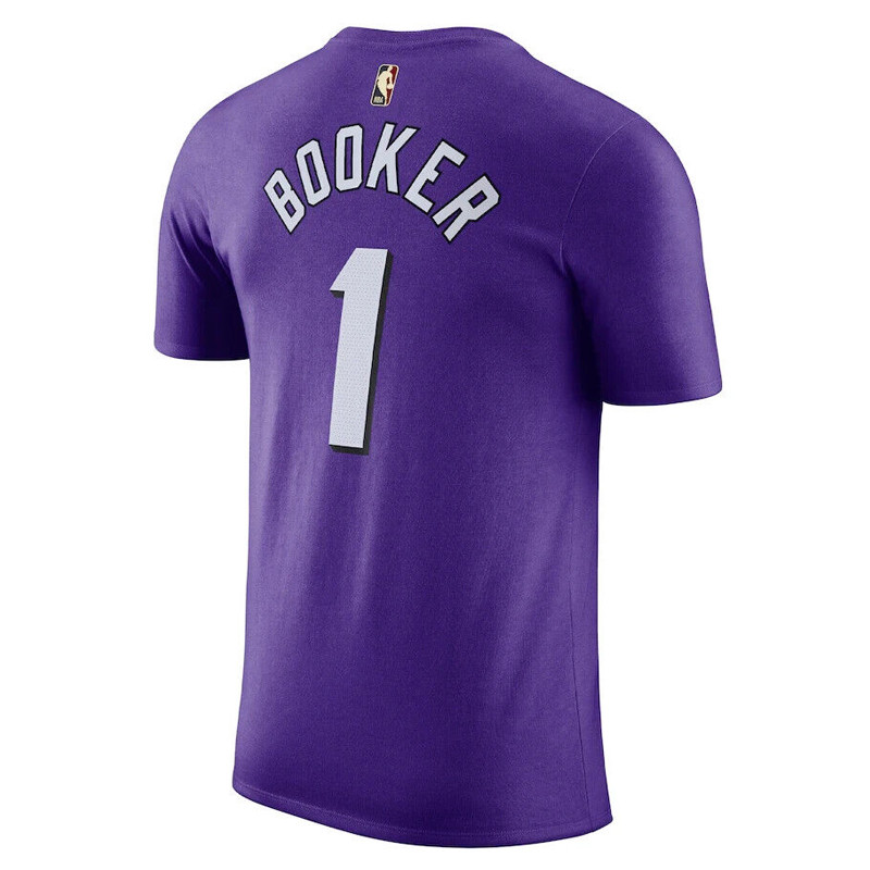 BAJU BASKET NIKE Devin Booker Phoenix Suns Hardwood Classic Tee