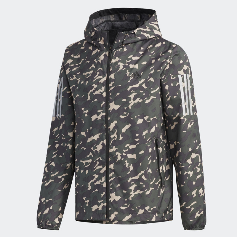 BAJU SNEAKERS ADIDAS Camouflage Windbreaker Jacket