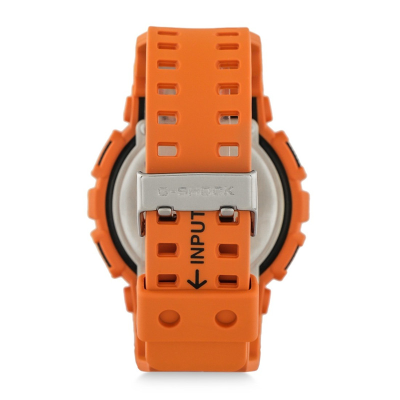JAM TANGAN  CASIO G-shock Special Color Models Digital Analog Dial Orange Resin Strap