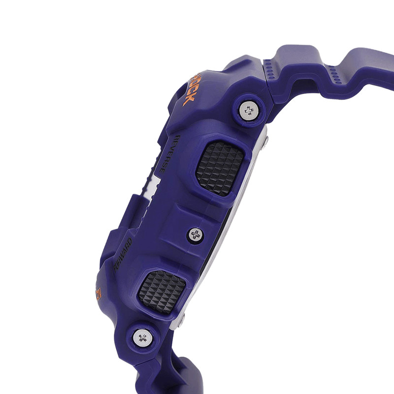 JAM TANGAN  CASIO G-shock Digital Analog Dial Purple Resin Strap