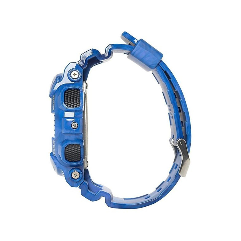 JAM TANGAN  CASIO G-shock G-Lide Digital Analog Dial Blue Resin Strap