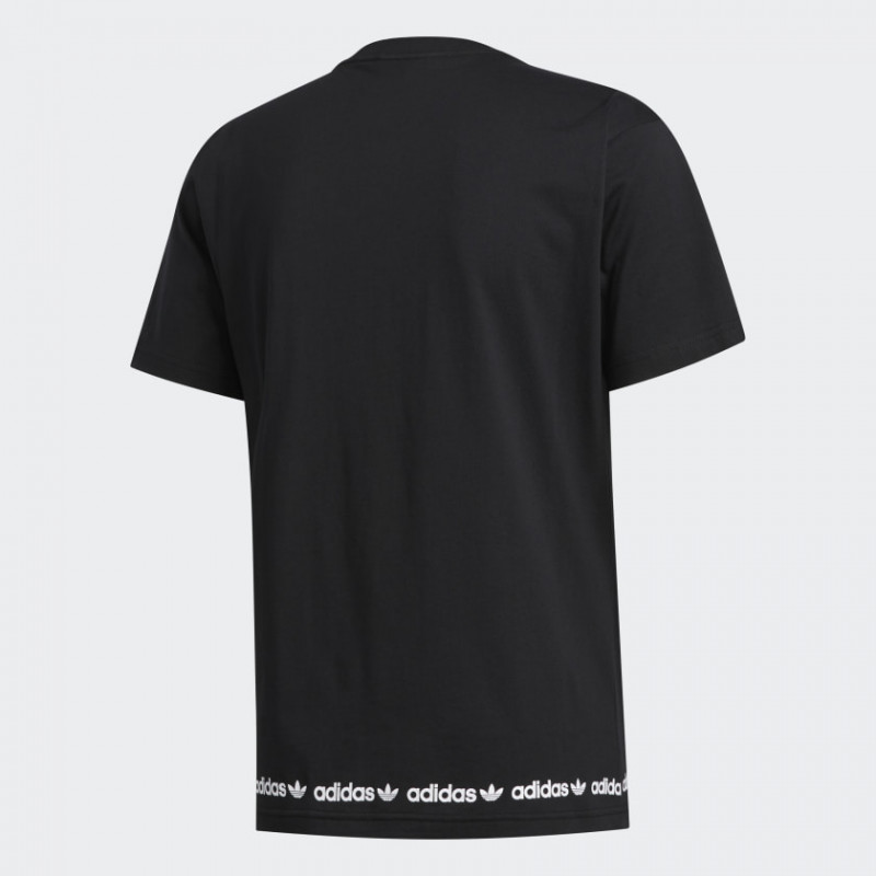 BAJU SNEAKERS ADIDAS Linear Logo Repeat Short Sleeve Tee