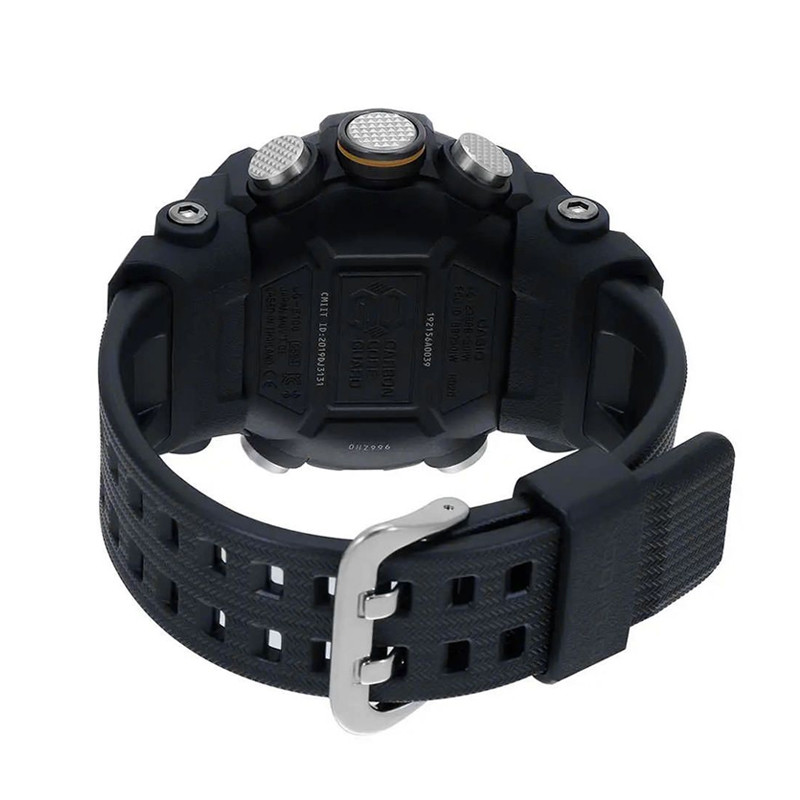 JAM TANGAN  CASIO G-Shock Mudmaster Digital Analog Dial Black Resin Strap