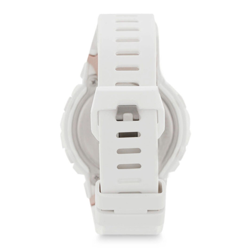 JAM TANGAN  CASIO G-Shock S Series Digital Analog Dial White Resin Strap