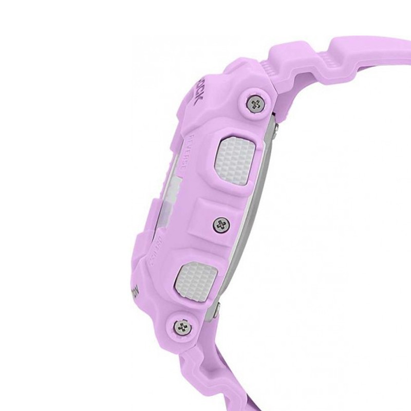 JAM TANGAN  CASIO G-Shock S Series Digital Analog Dial Purple Resin Strap