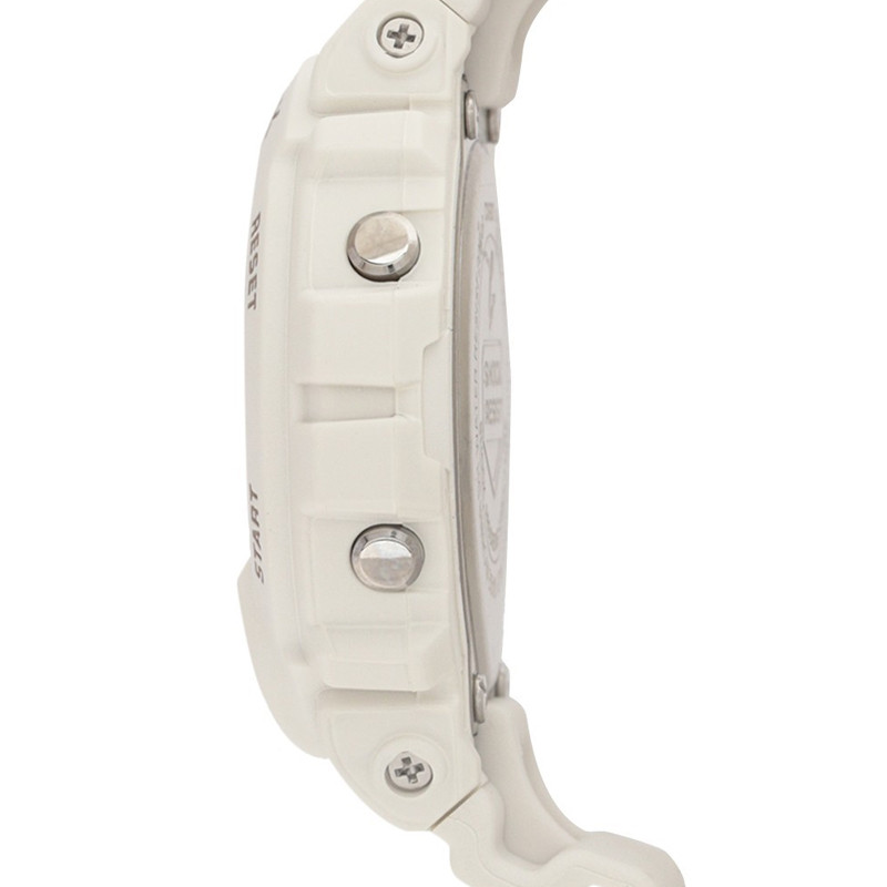 JAM TANGAN  CASIO G-shock Digital Dial White Resin Strap