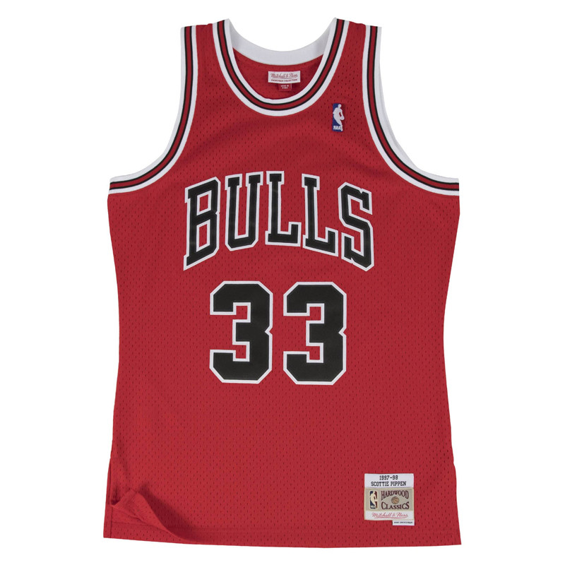 BAJU BASKET MITCHELL N NESS Chicago Bulls Scottie Pippen Swingman Jersey