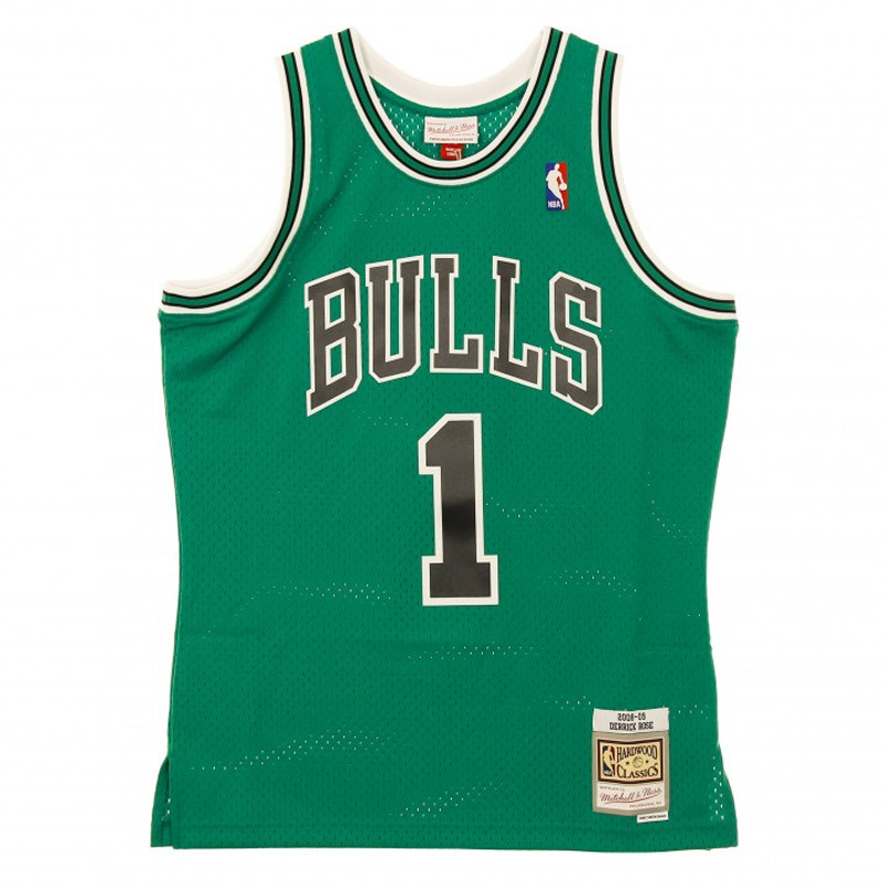 BAJU BASKET MITCHELL N NESS Chicago Bulls Derrick Rose Swingman Jersey