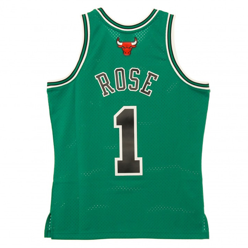 BAJU BASKET MITCHELL N NESS Chicago Bulls Derrick Rose Swingman Jersey