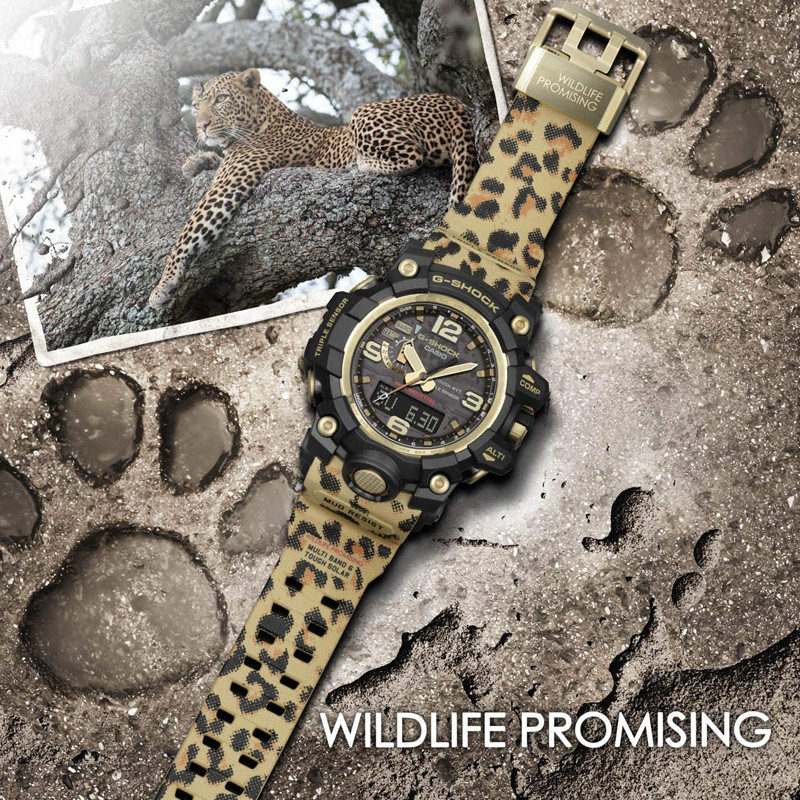 JAM TANGAN  CASIO G-shock Wildlife Promising Mudmaster Limited Edition