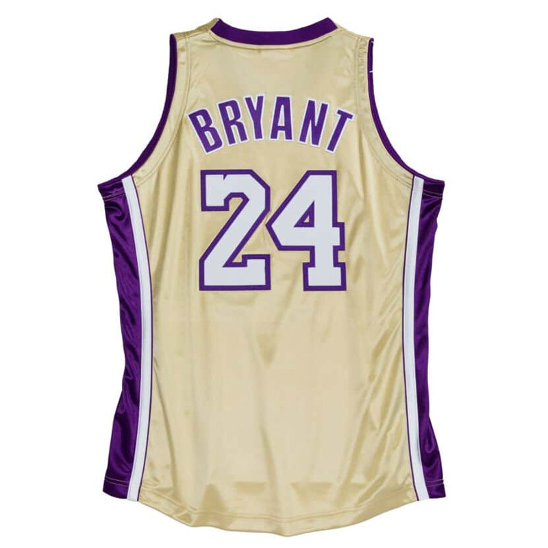 BAJU BASKET MITCHELL N NESS Los Angeles Lakers Kobe Bryant Hall Of Fame Authentic Jersey