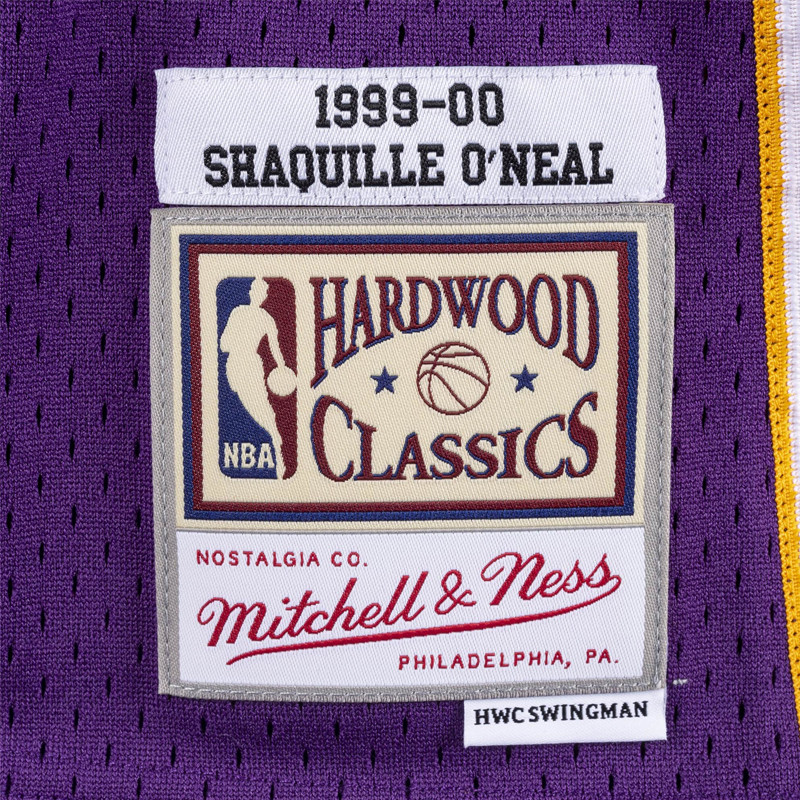 BAJU BASKET MITCHELL N NESS Shaquille O'Neal Los Angeles Lakers 1999-00 Swingman Jersey