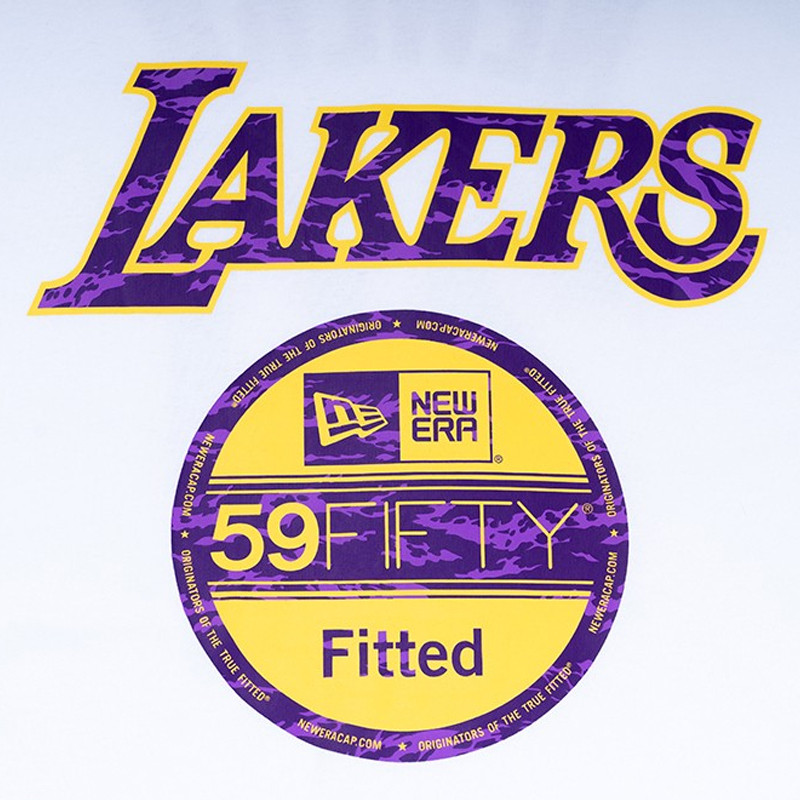 BAJU SNEAKERS NEW ERA NBA Team Los Angeles Lakers Tee