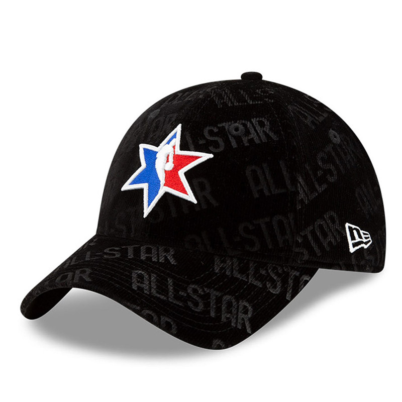 AKSESORIS BASKET NEW ERA NBA All Star Logo Black Casual Classic Cap