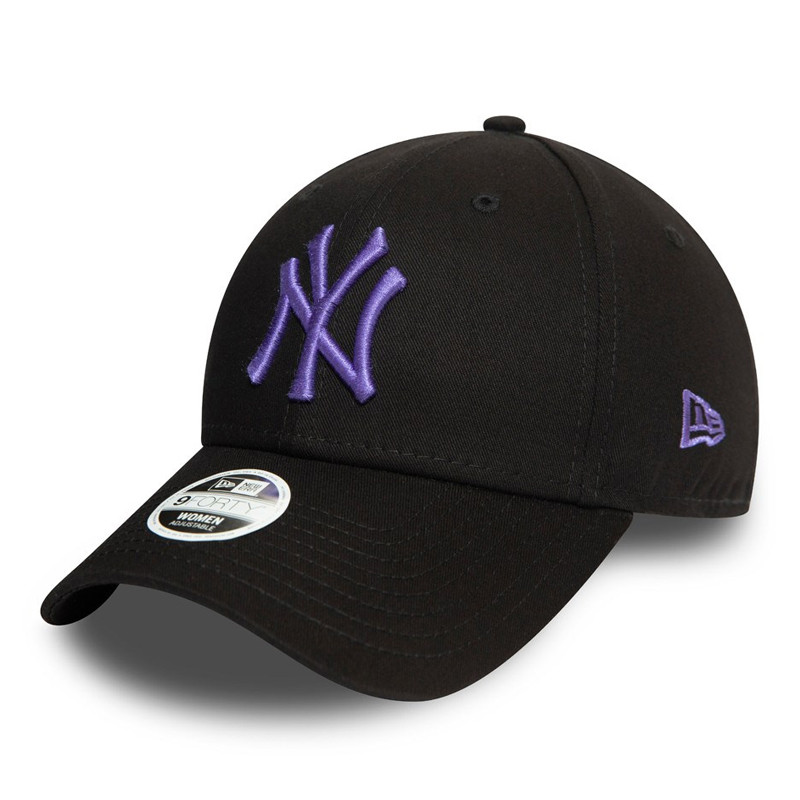 AKSESORIS SNEAKERS NEW ERA 940 New York Yankees Purple Logo Cap