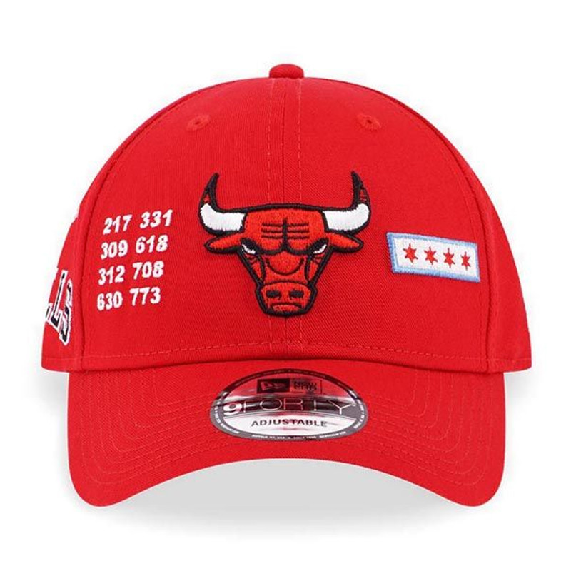 AKSESORIS SNEAKERS NEW ERA 940 City Logos Chicago Bulls Cap