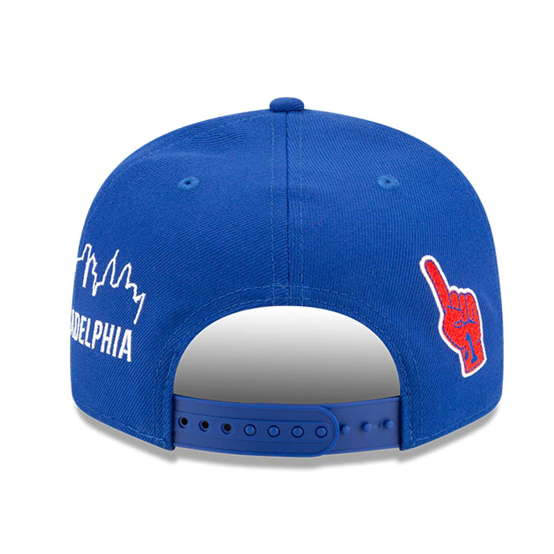 TOPI BASKET NEW ERA Nba Finals Philadelphia 76ers 9fifty Snapback