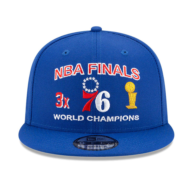 TOPI BASKET NEW ERA Nba Finals Philadelphia 76ers 9fifty Snapback