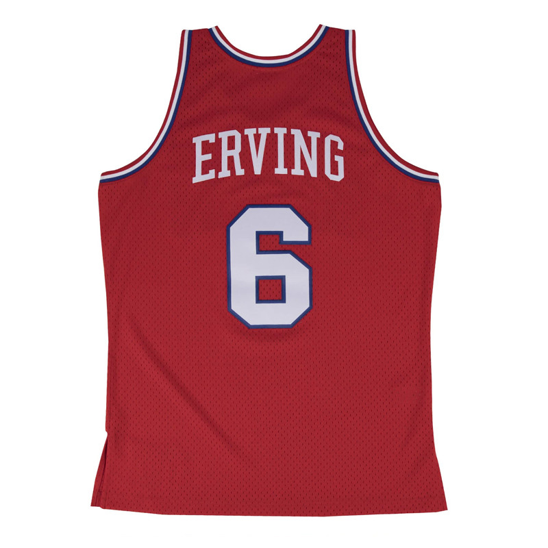 BAJU BASKET MITCHELL N NESS Swingman Jersey Philadelphia 76ers 1982-83 Julius Erving