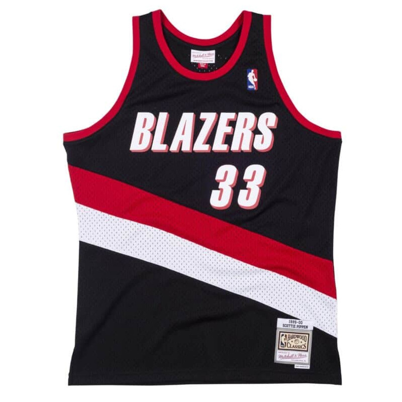 BAJU BASKET MITCHELL N NESS Swingman Jersey Portland Trail Blazers 1999-00 Scottie Pippen