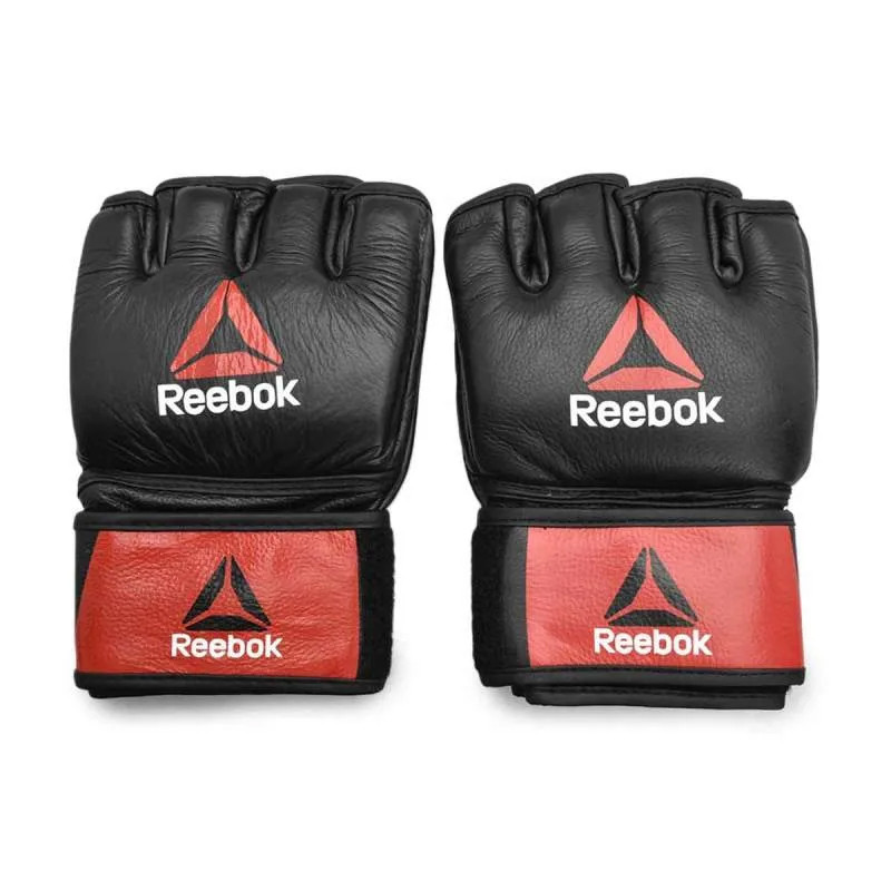 PERALATAN TRAINING REEBOK Combat Leather MMA Gloves