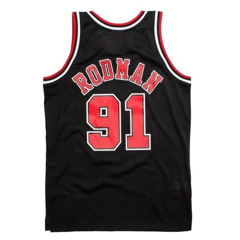 BAJU BASKET MITCHELL N NESS Dennis Rodman Chicago Bulls 1997-98 Swingman Jersey