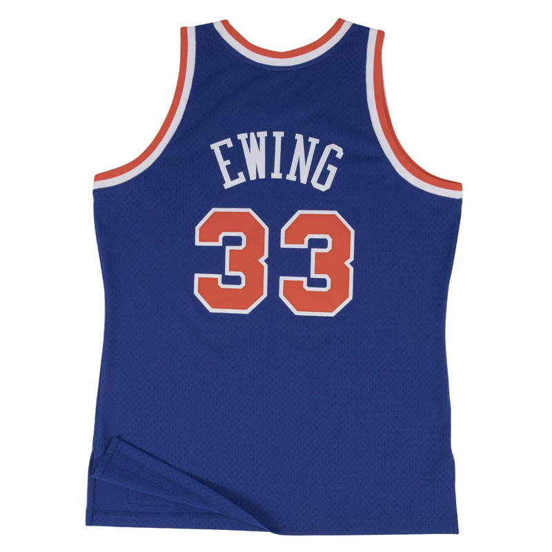 BAJU BASKET MITCHELL N NESS Patrick Ewing New York Knicks Road 1991-92 Swingman Jersey